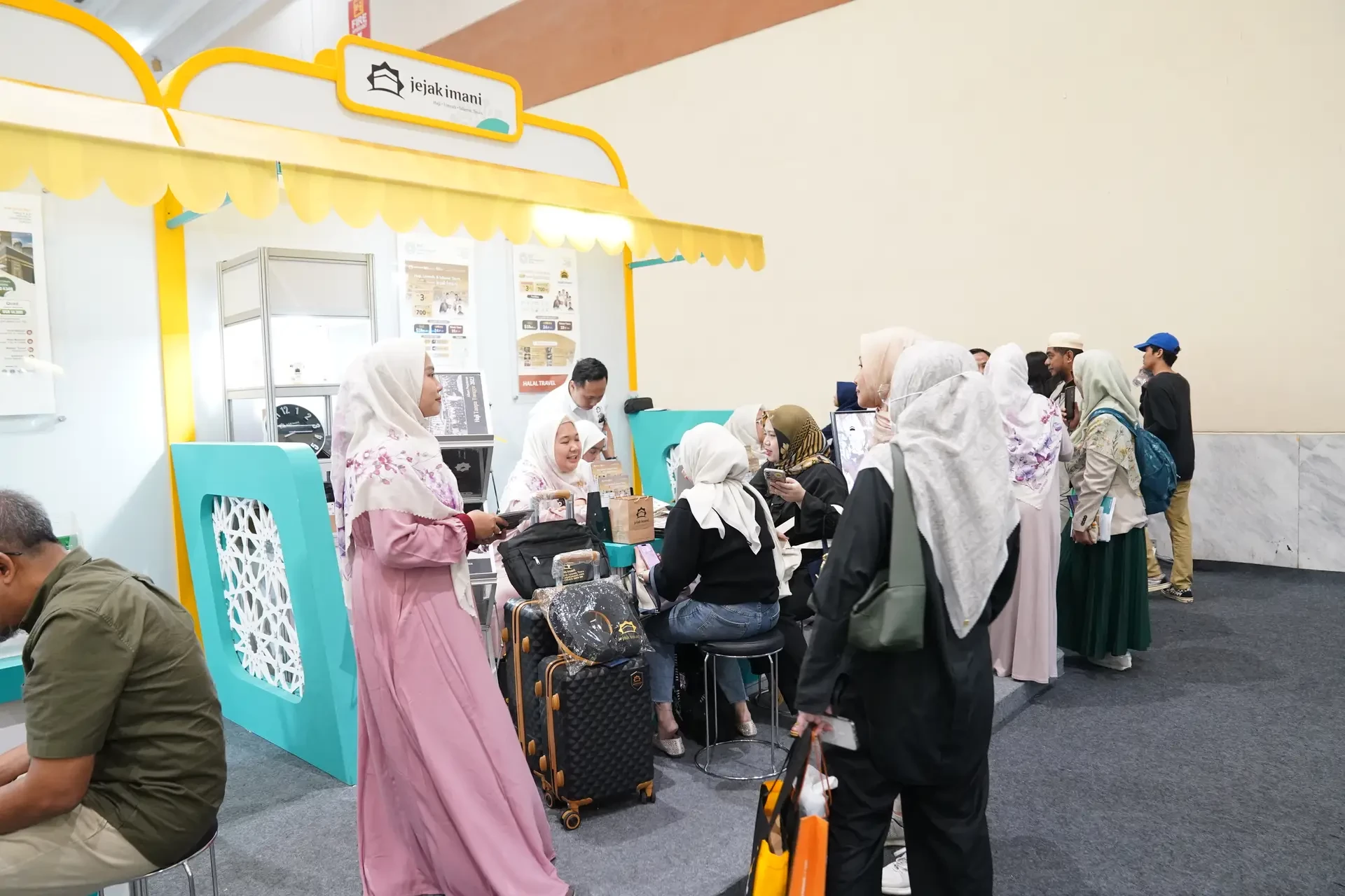 International Islamic Expo 2024, DP 5 Juta Dapat Nomor Haji di jejak imani!